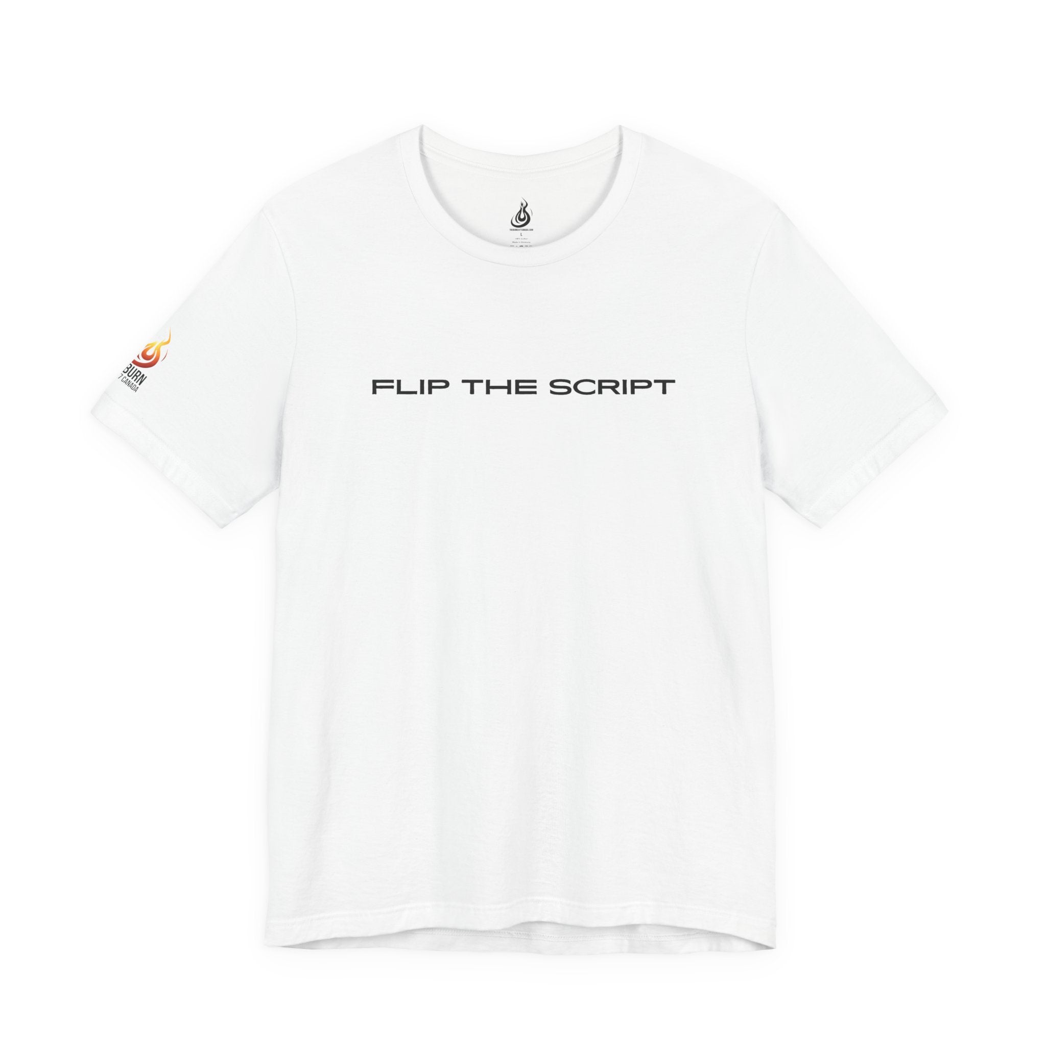 Flip The Script Tee — Isaiah 43:18–19 Christian T-Shirt (Light Colours)