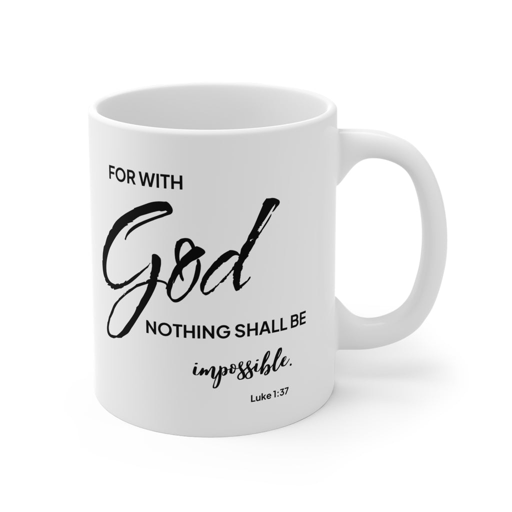For With God Nothing Shall Be Impossible