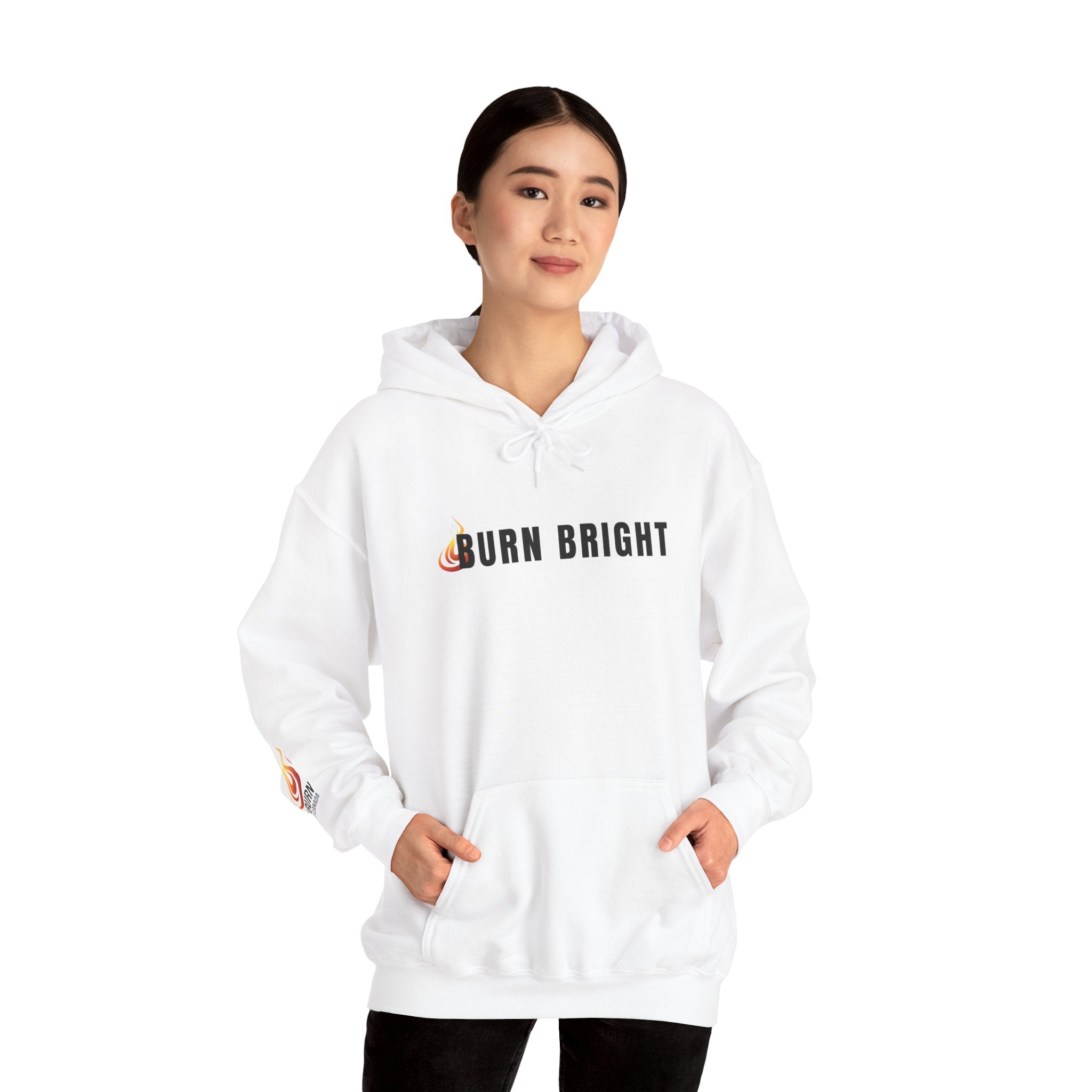 Burn Bright Hoodie: 2 Corinthians 4:6 (Light Colours)