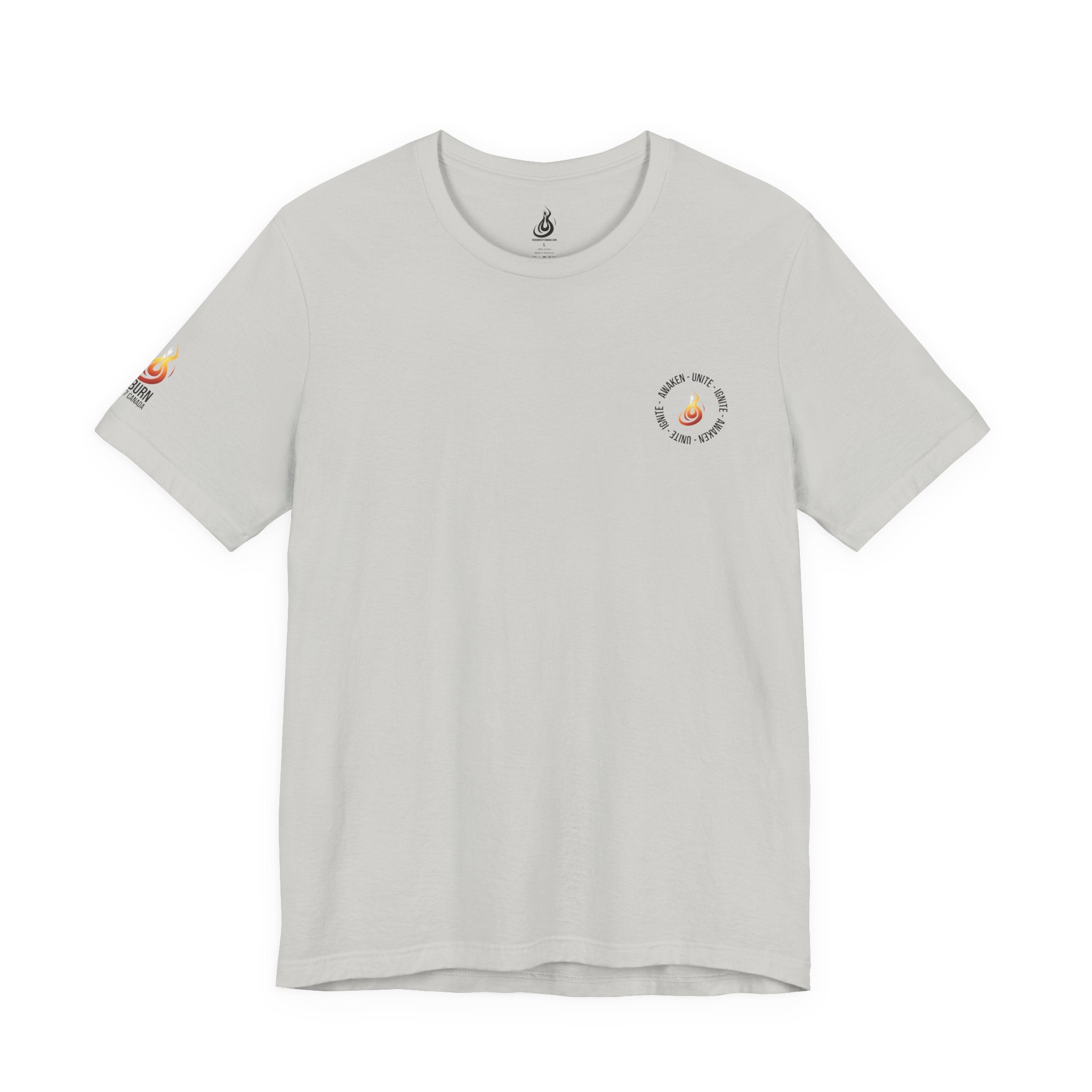 Unite Ignite Awaken Tee – Inspirational Christian Short Sleeve Shirt (Light Colours)