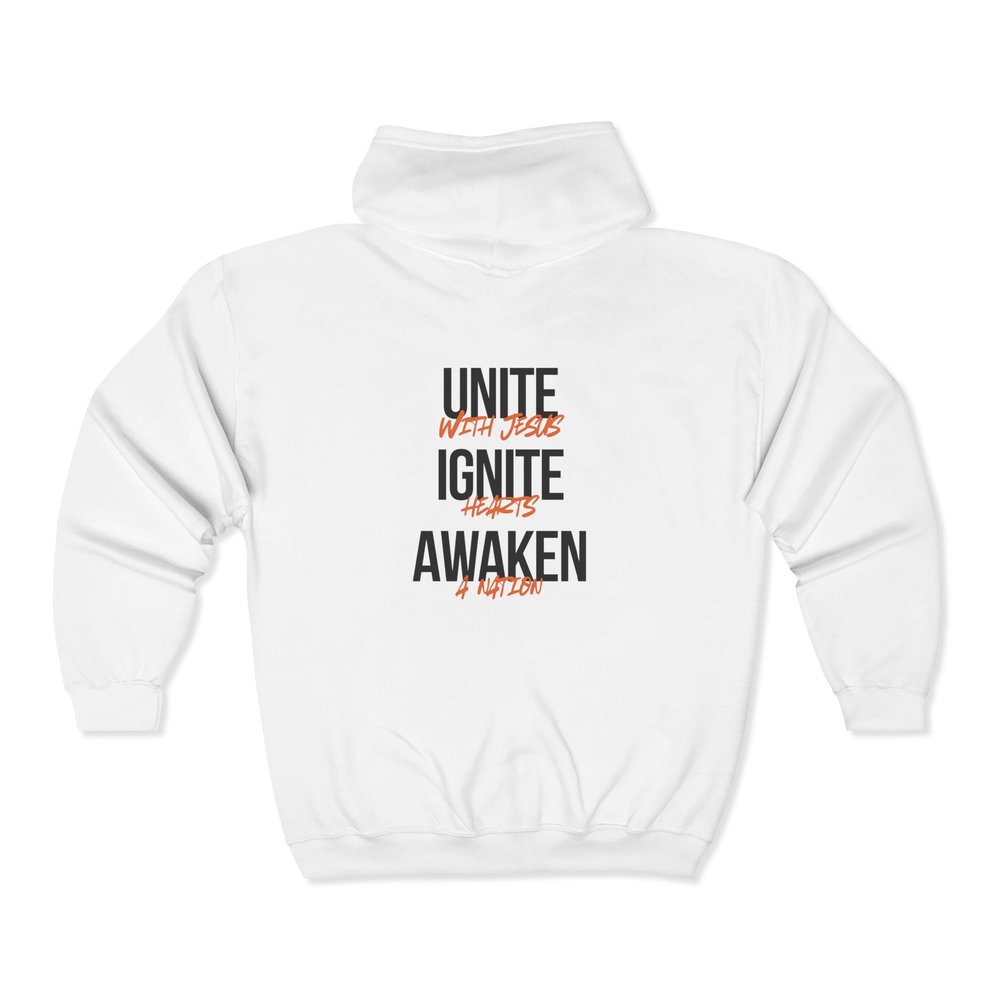 Unite Ignite Awaken — Zip-Up Hoodie