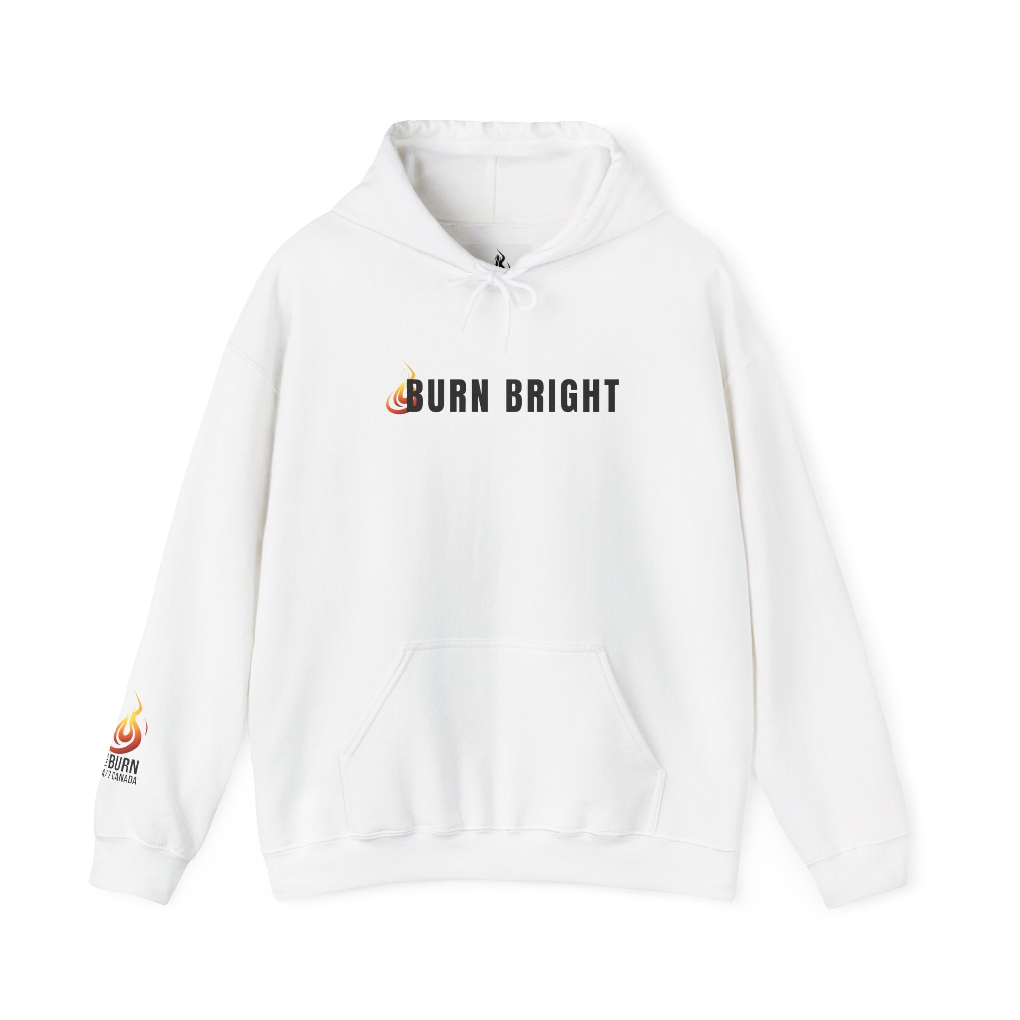 Burn Bright Hoodie: 2 Corinthians 4:6 (Light Colours)