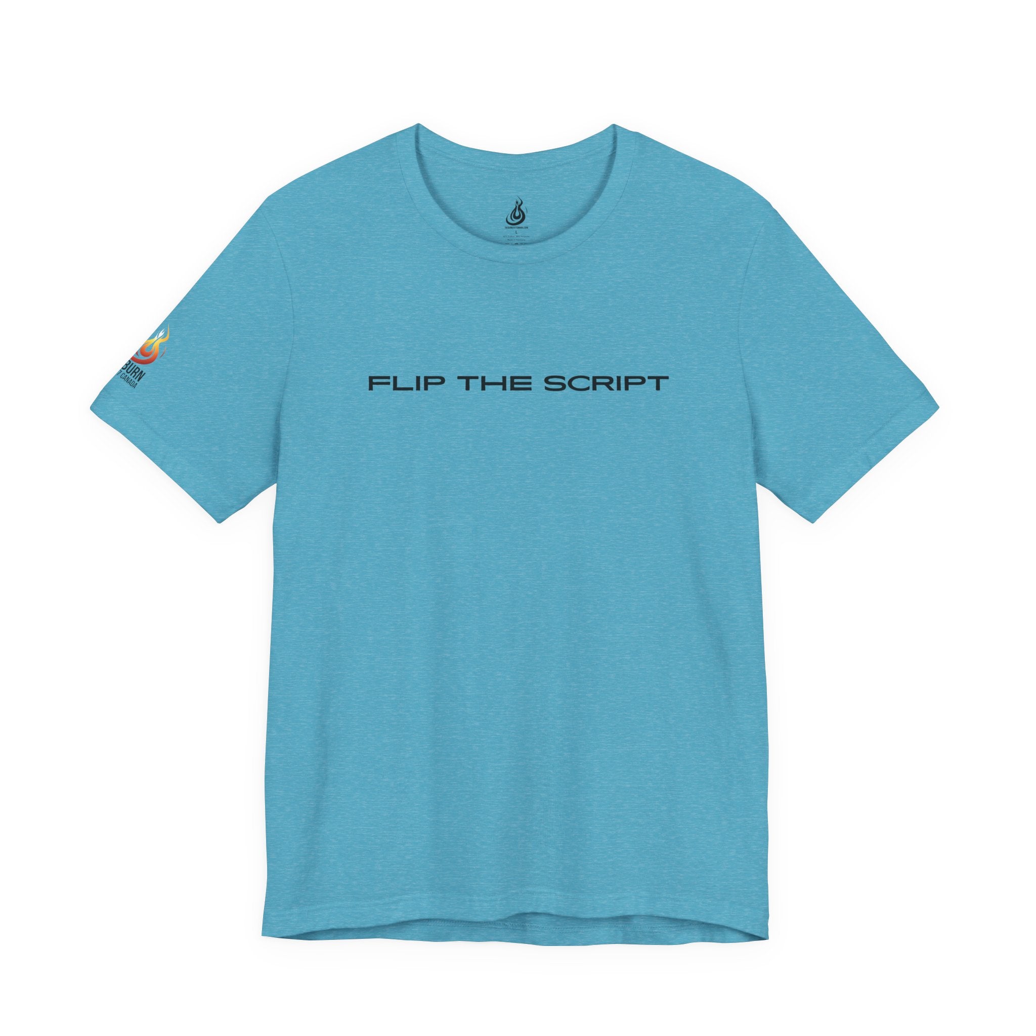 Flip The Script Tee — Isaiah 43:18–19 Christian T-Shirt (Light Colours)
