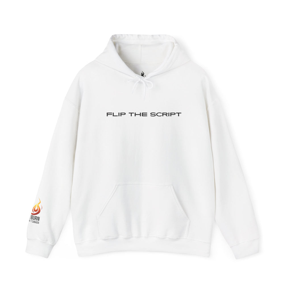 Flip The Script Hoodie — Isaiah 43:18–19 (Light Colours)