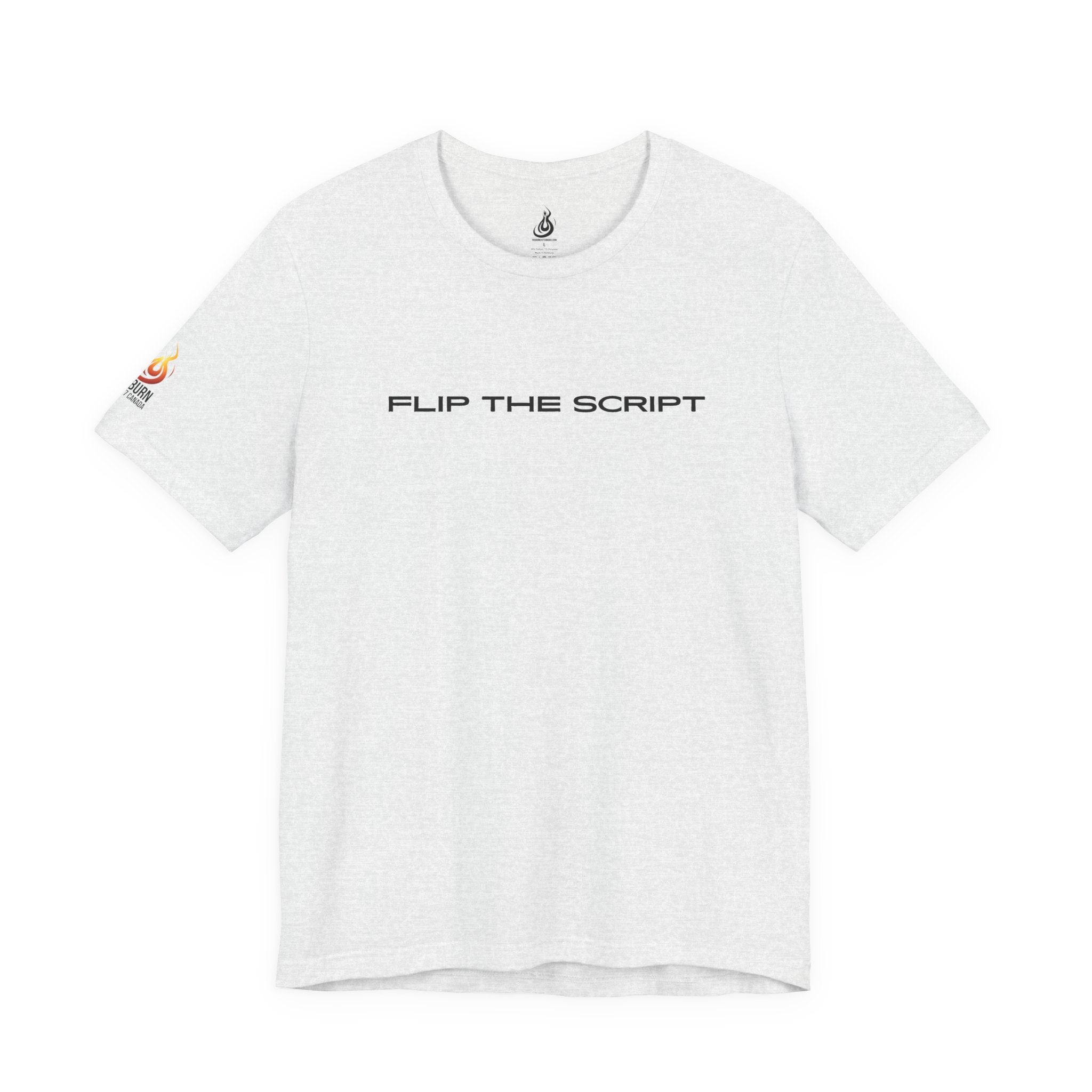 Flip The Script Tee — Isaiah 43:18–19 Christian T-Shirt (Light Colours)