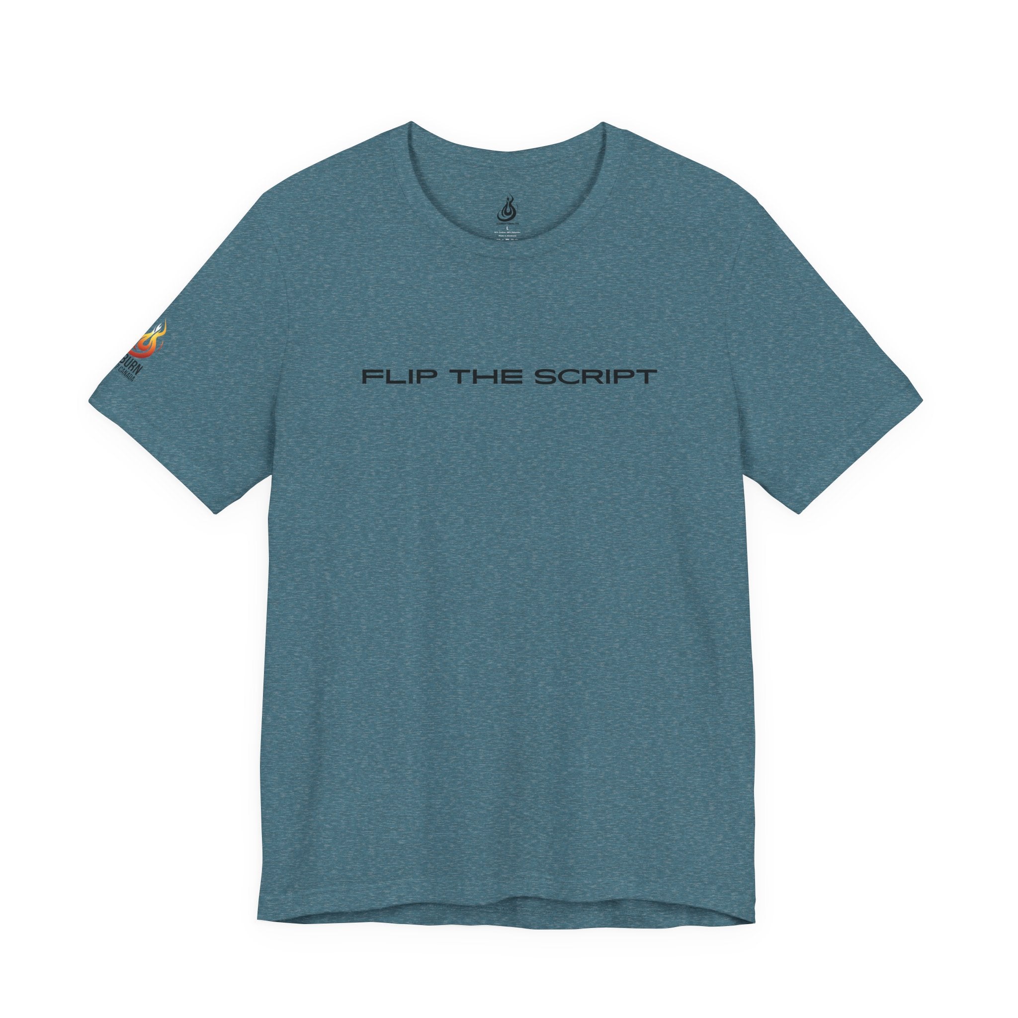 Flip The Script Tee — Isaiah 43:18–19 Christian T-Shirt (Light Colours)
