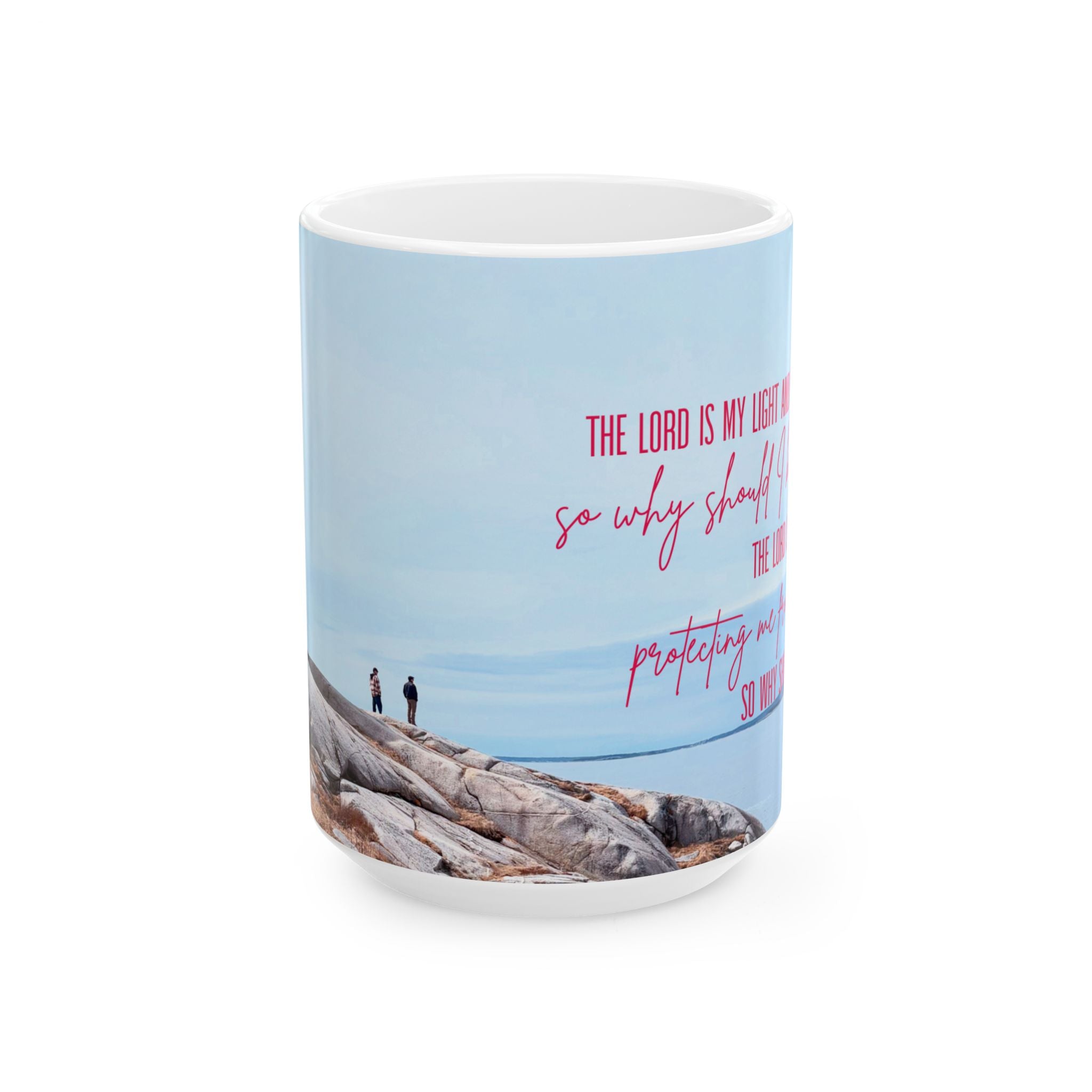 Peggy's Cove: "The Lord is My Light" Coffee Cup (11oz/15oz)