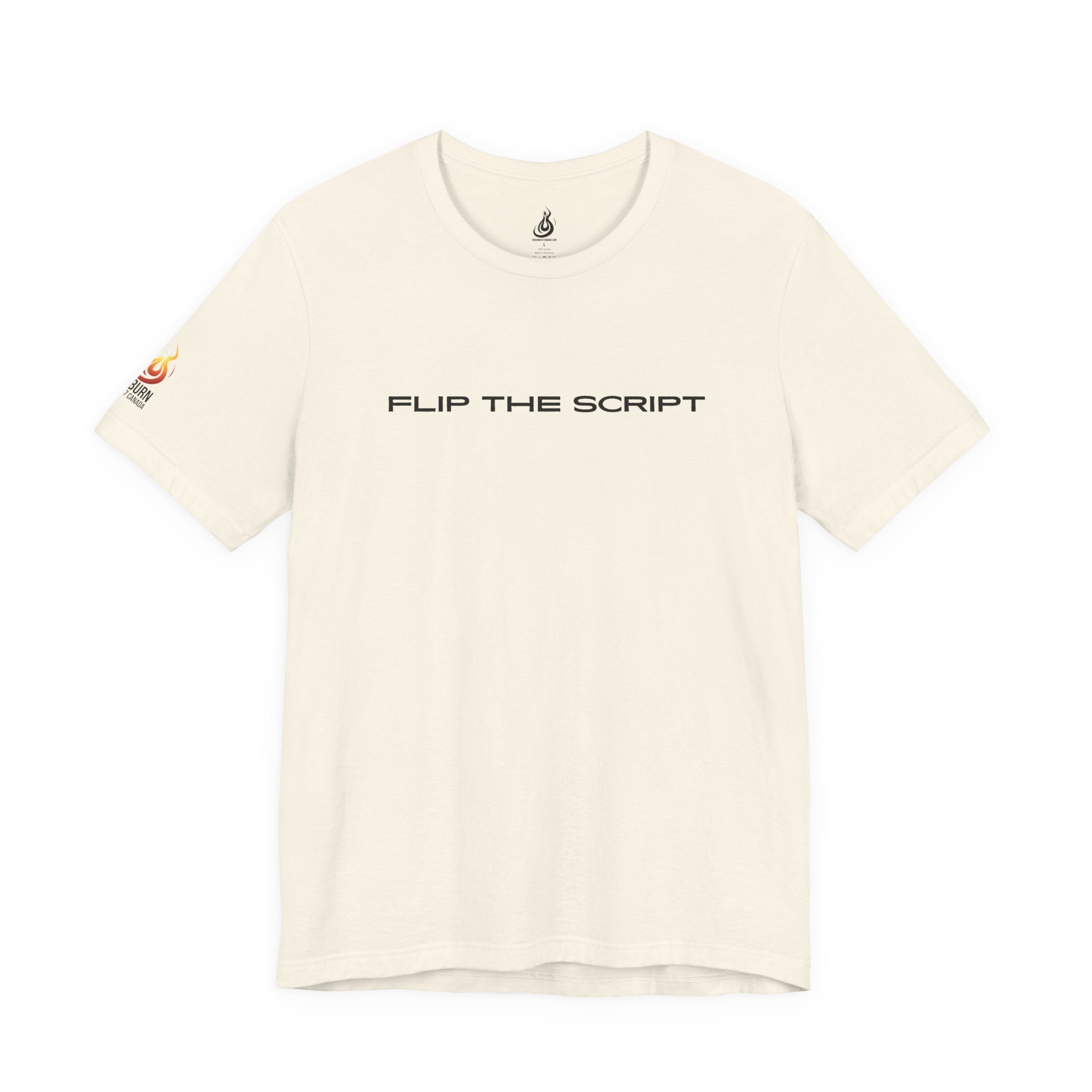 Flip The Script Tee — Isaiah 43:18–19 Christian T-Shirt (Light Colours)
