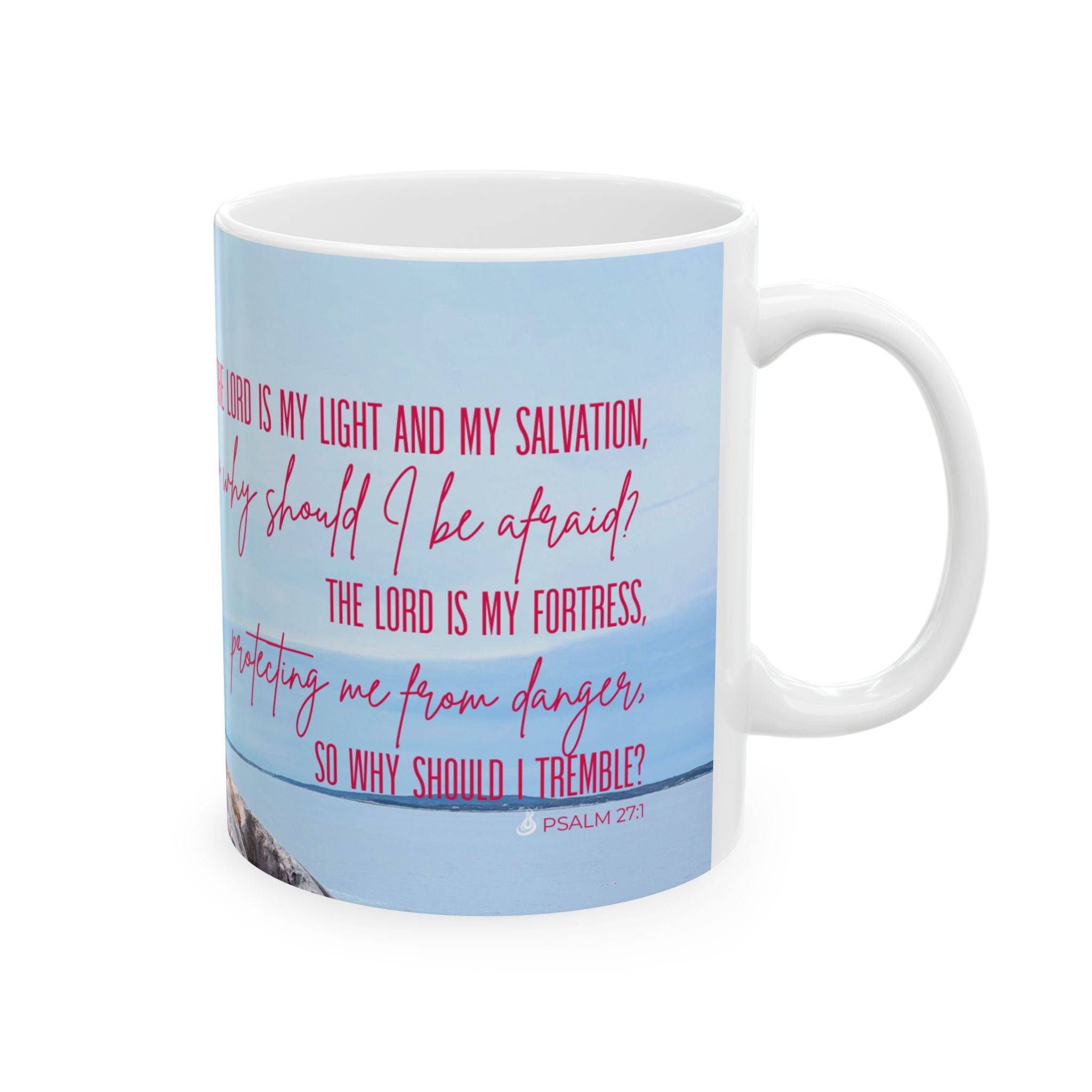 Peggy's Cove: "The Lord is My Light" Coffee Cup (11oz/15oz)