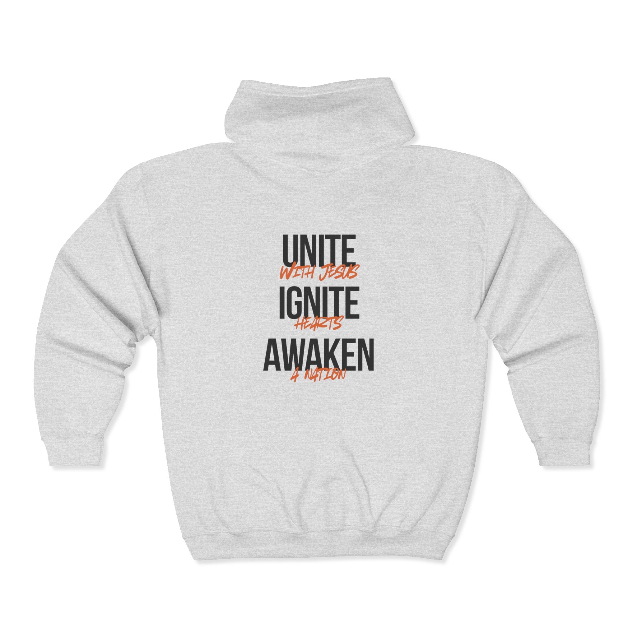 Unite Ignite Awaken — Zip-Up Hoodie