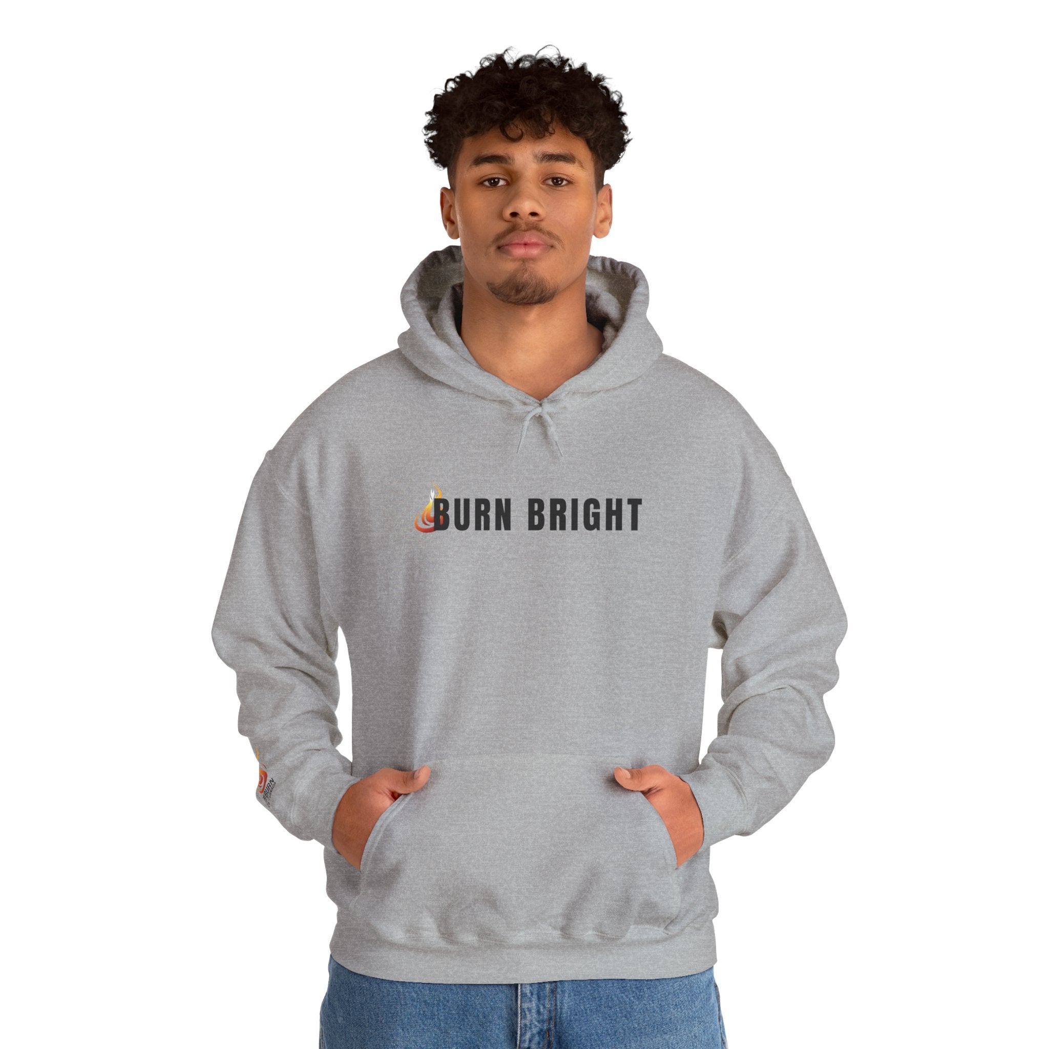 Burn Bright Hoodie: 2 Corinthians 4:6 (Light Colours)