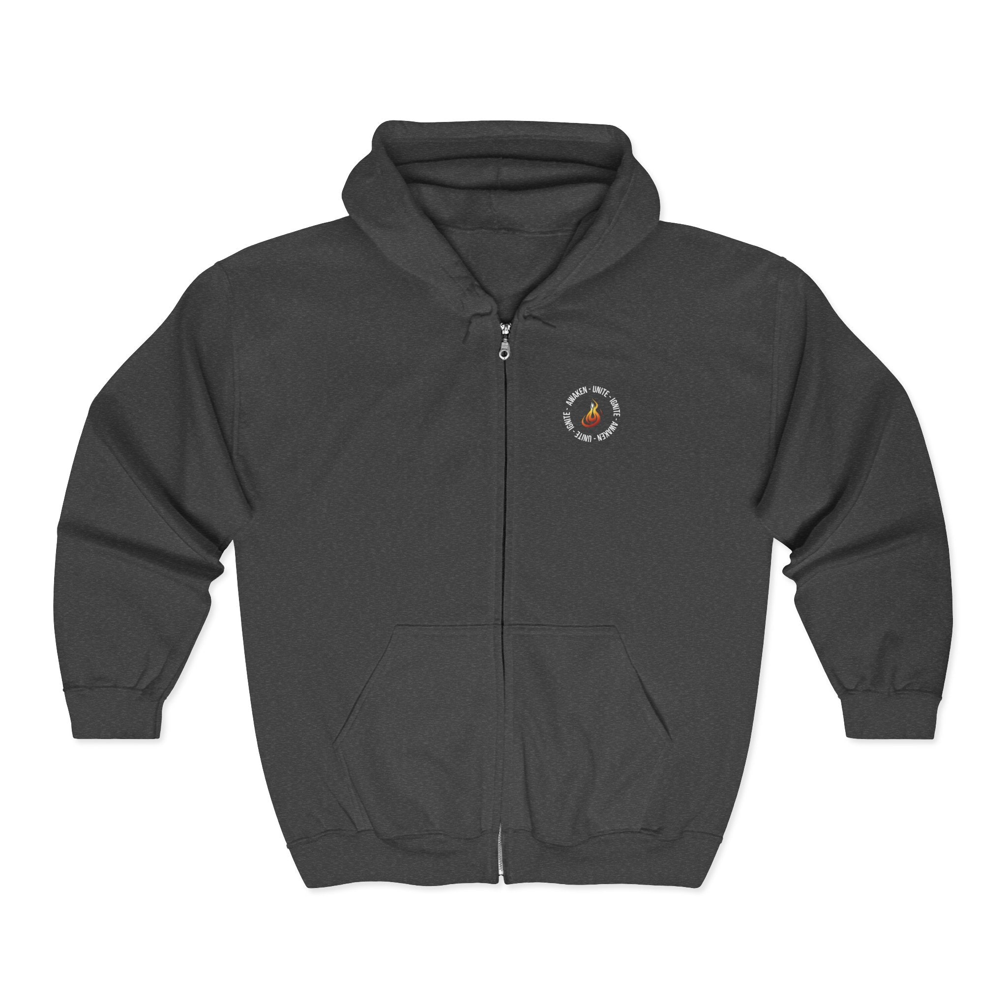 Unite Ignite Awaken: Zip-Up Hoodie