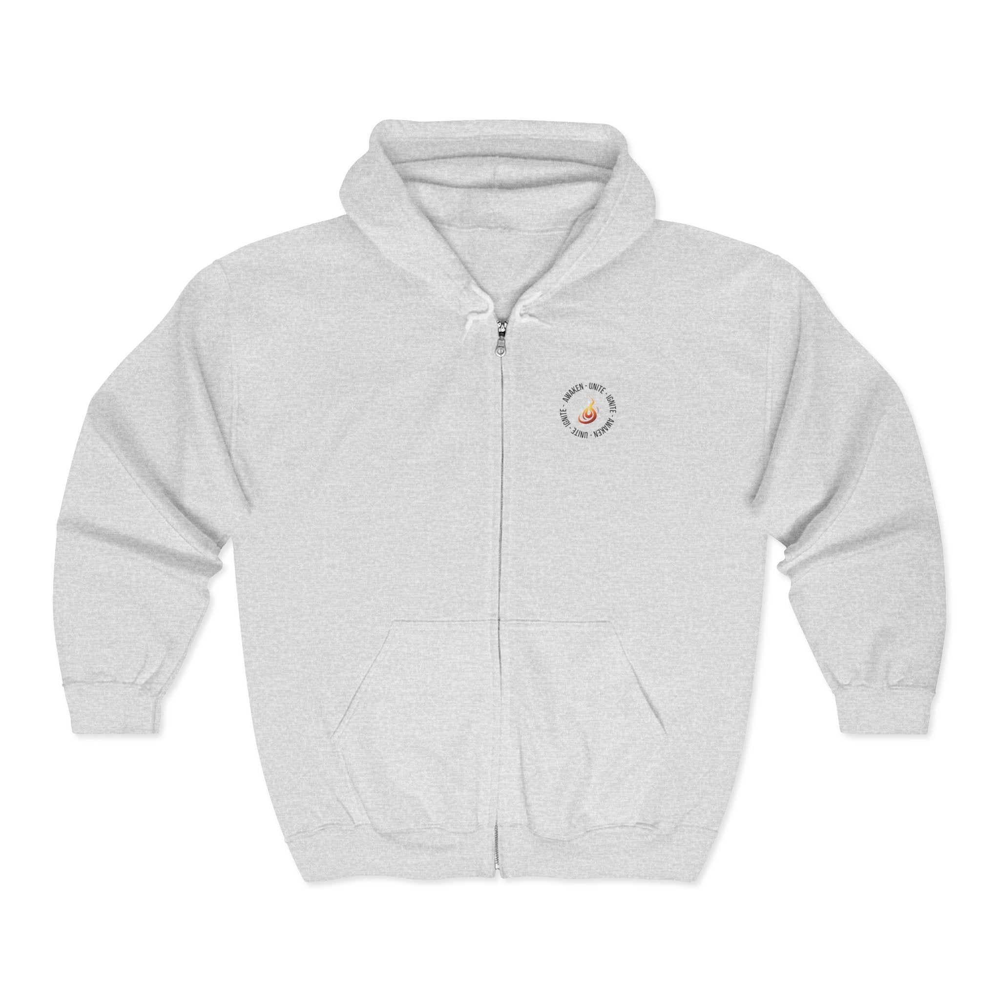 Unite Ignite Awaken — Zip-Up Hoodie