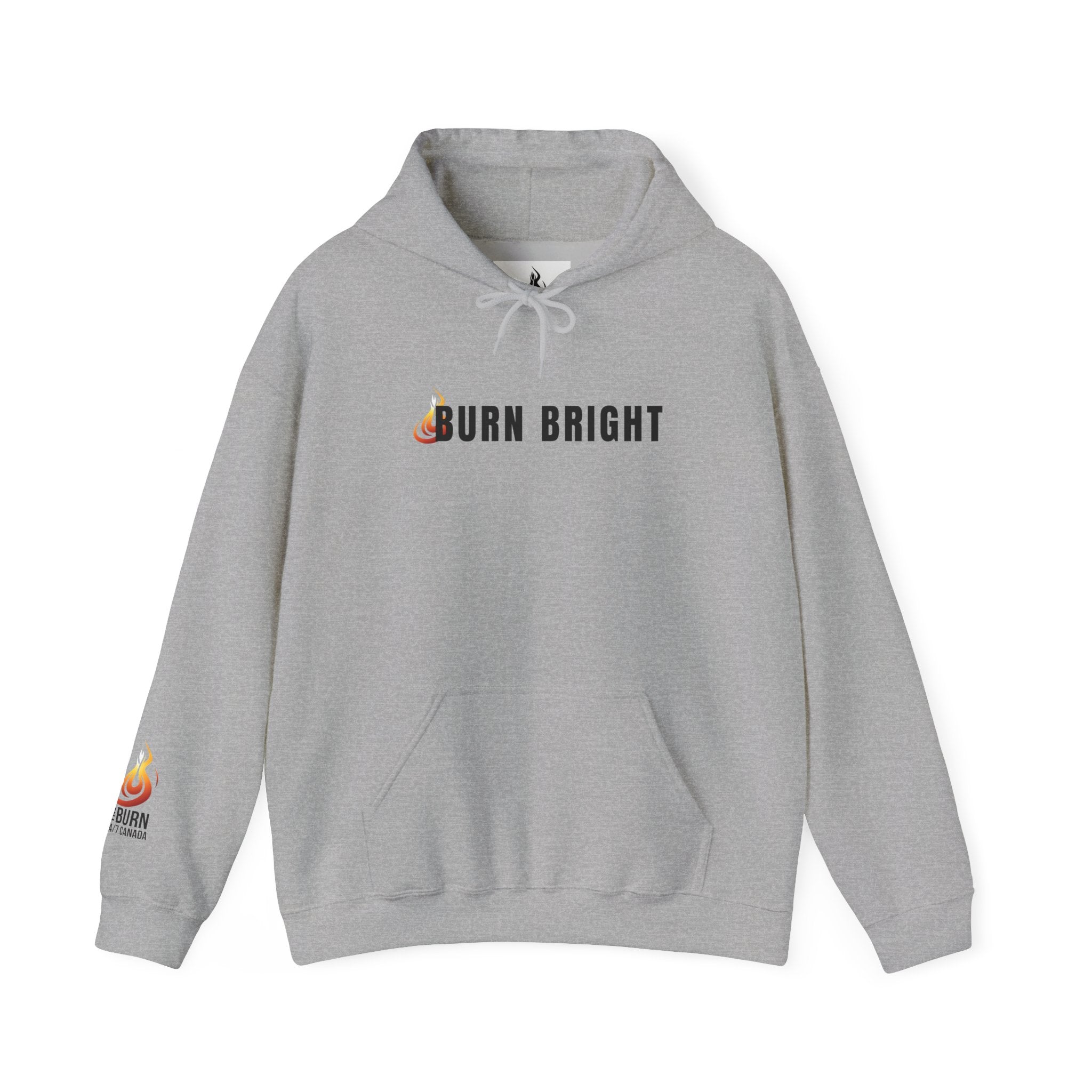 Burn Bright Hoodie: 2 Corinthians 4:6 (Light Colours)