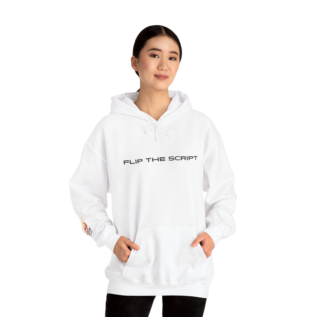 Flip The Script Hoodie — Isaiah 43:18–19 (Light Colours)