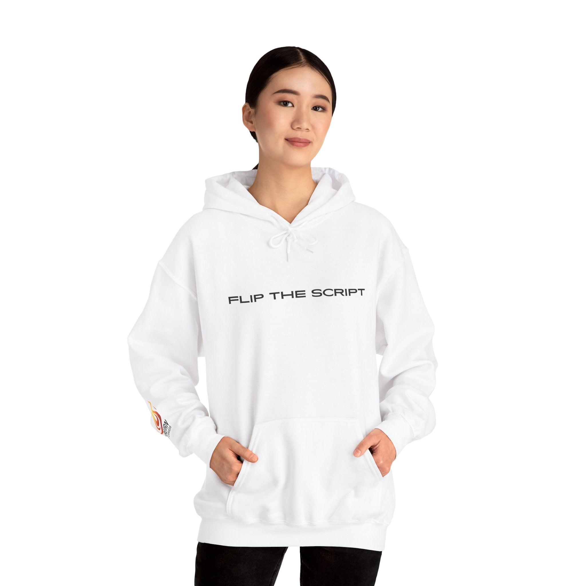 Flip The Script Hoodie — Isaiah 43:18–19 (Light Colours)