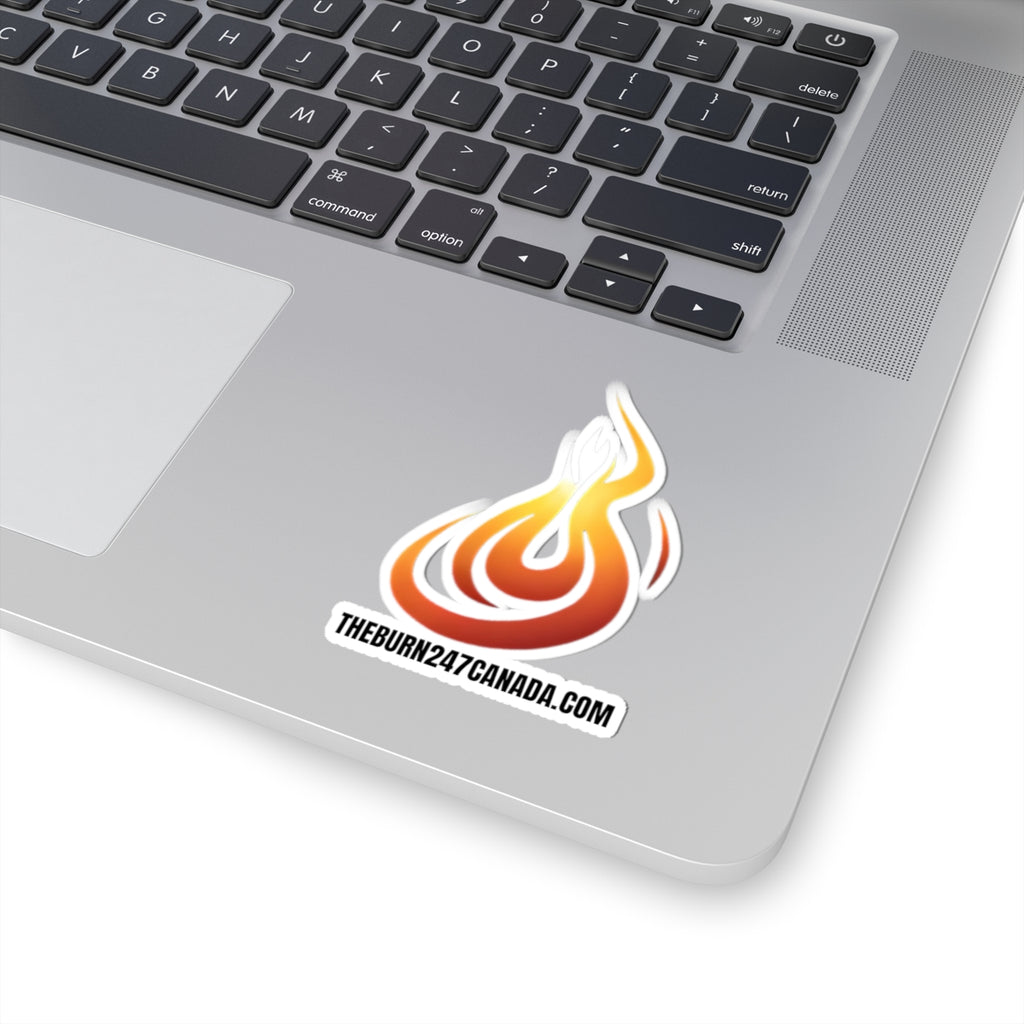 Burn 24/7 Canada Logo Sticker