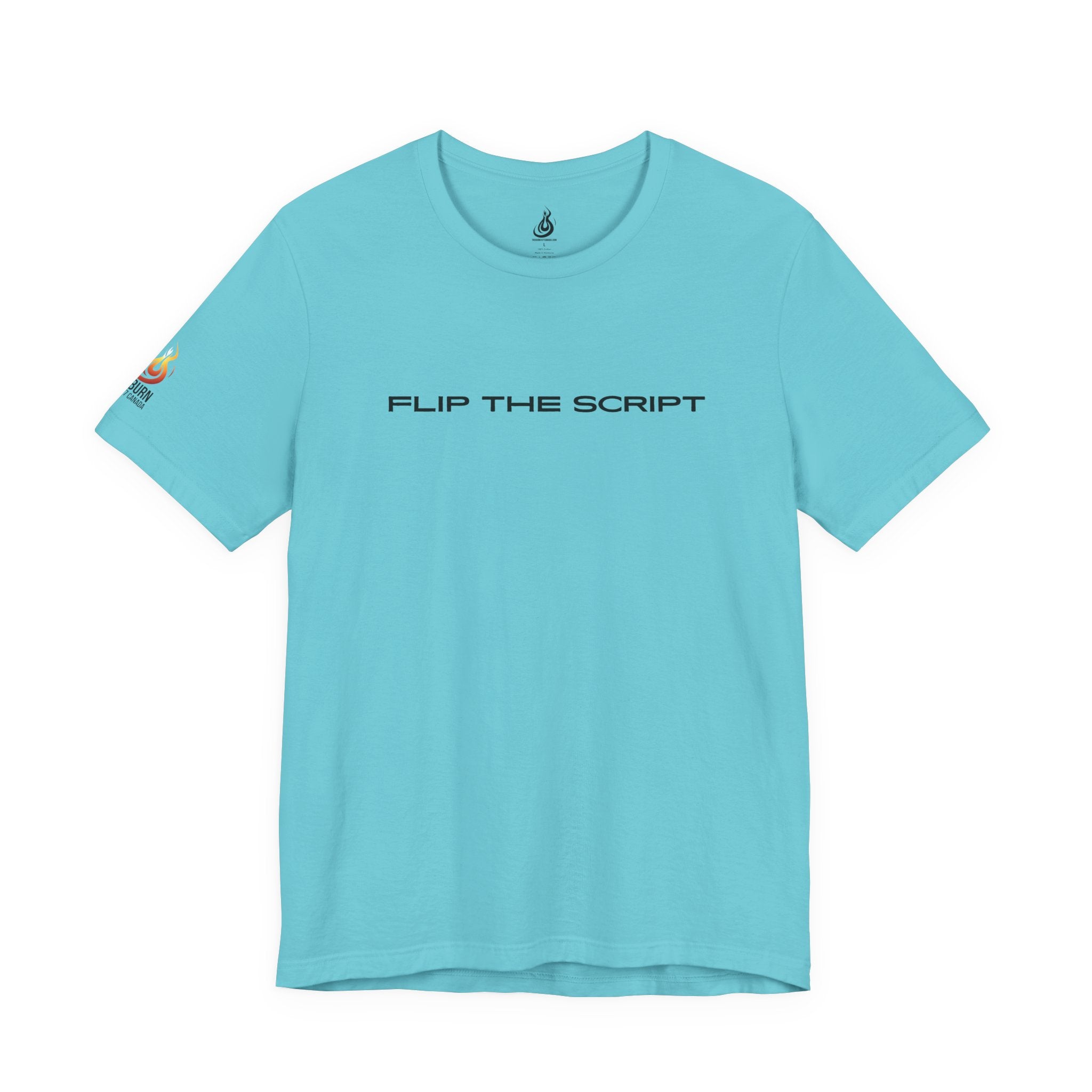 Flip The Script Tee — Isaiah 43:18–19 Christian T-Shirt (Light Colours)