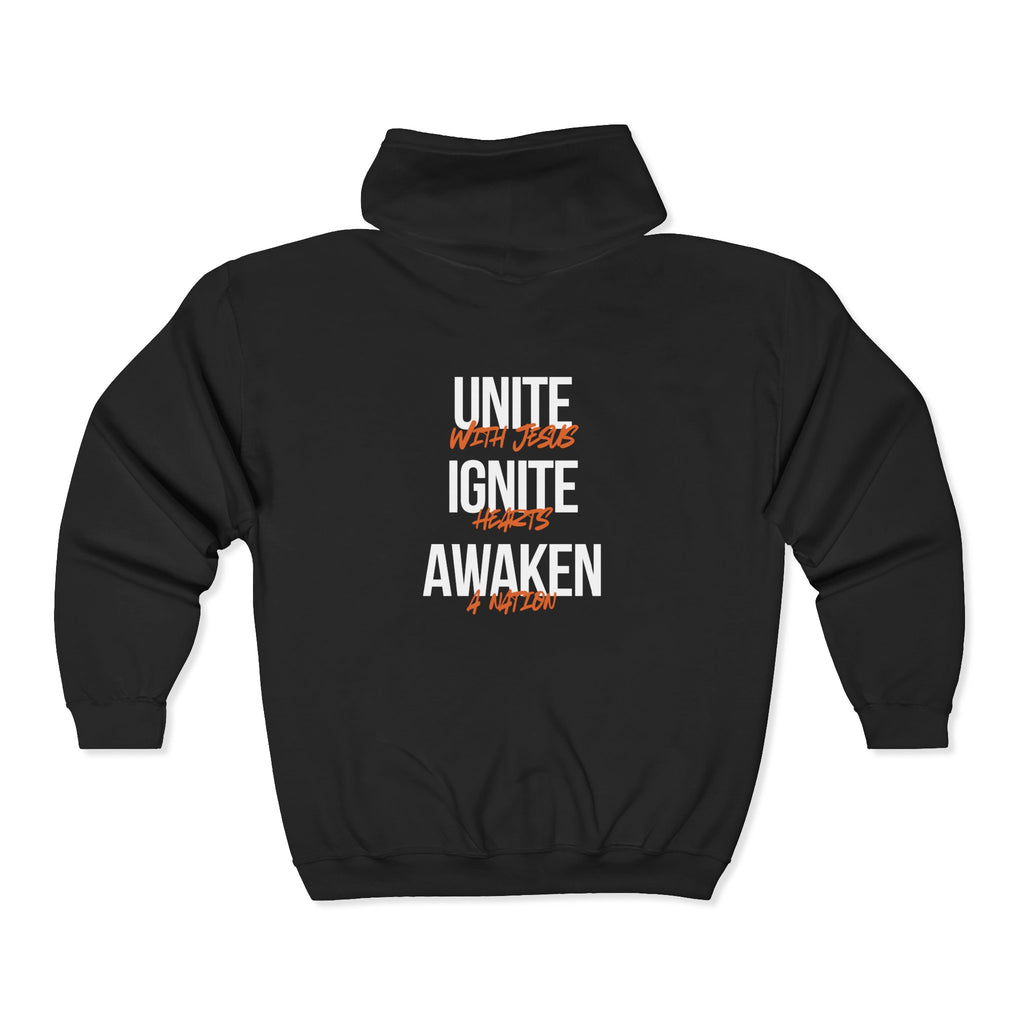 Unite Ignite Awaken: Zip-Up Hoodie