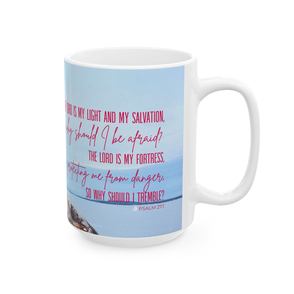 Peggy's Cove: "The Lord is My Light" Coffee Cup (11oz/15oz)