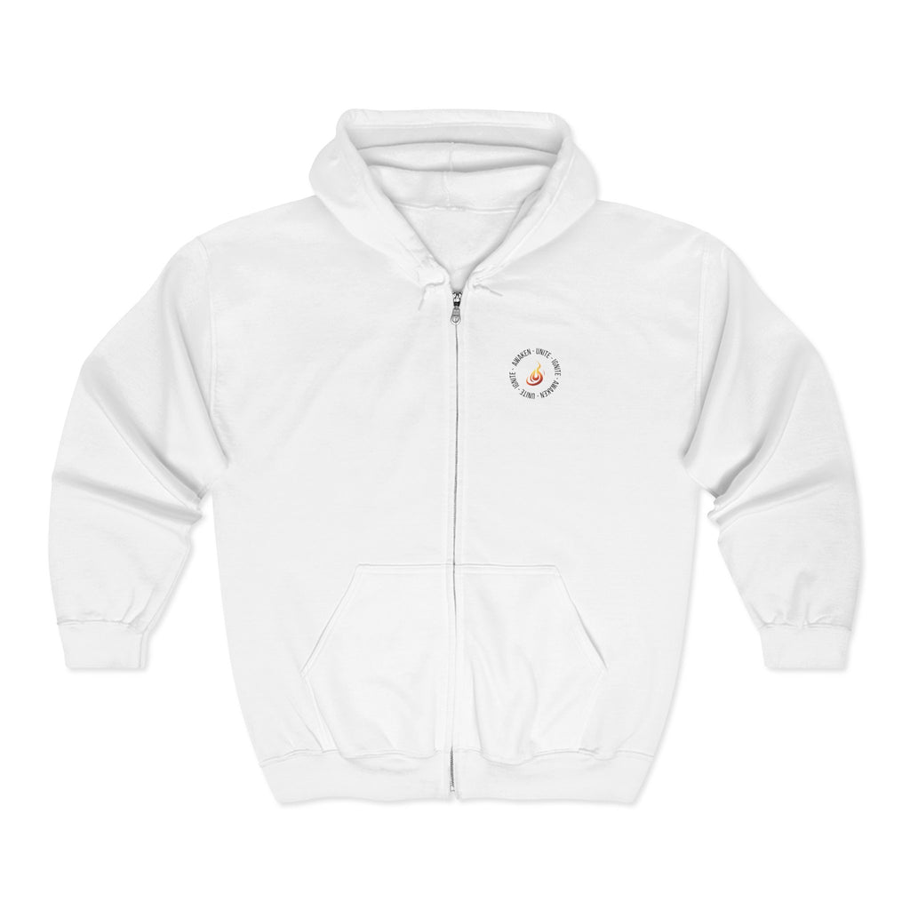 Unite Ignite Awaken — Zip-Up Hoodie
