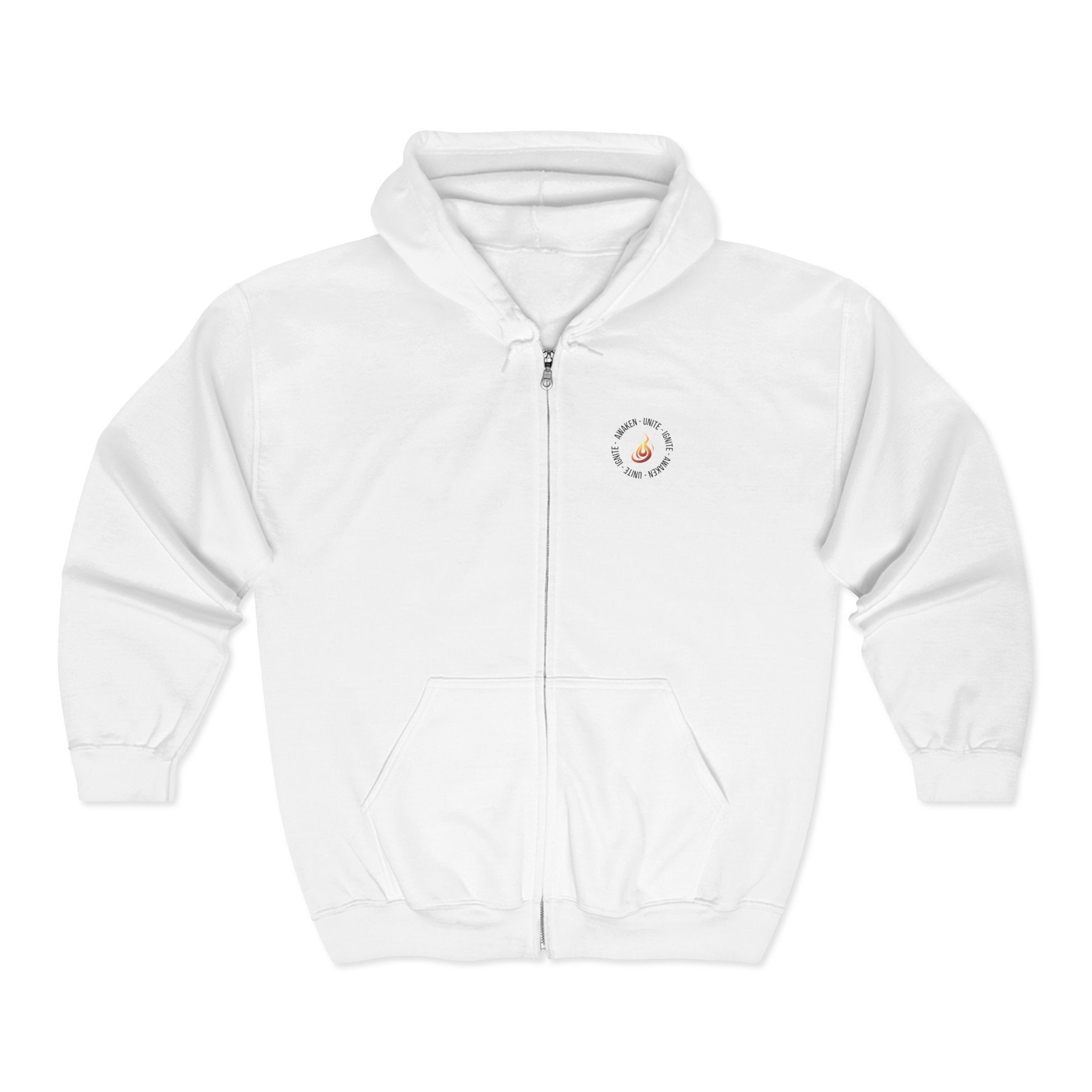 Unite Ignite Awaken — Zip-Up Hoodie
