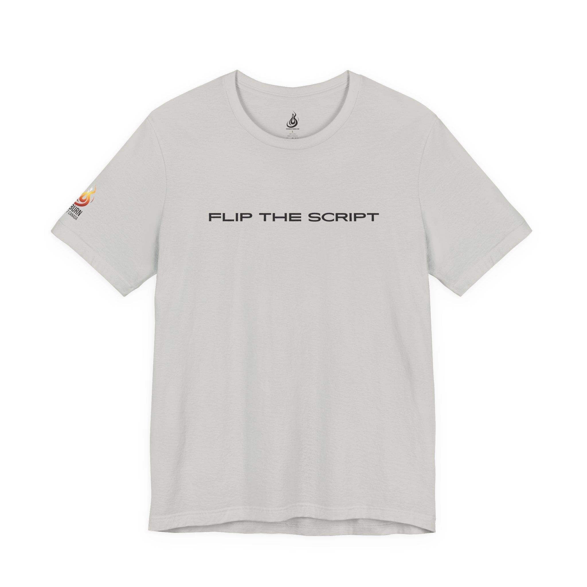 Flip The Script Tee — Isaiah 43:18–19 Christian T-Shirt (Light Colours)