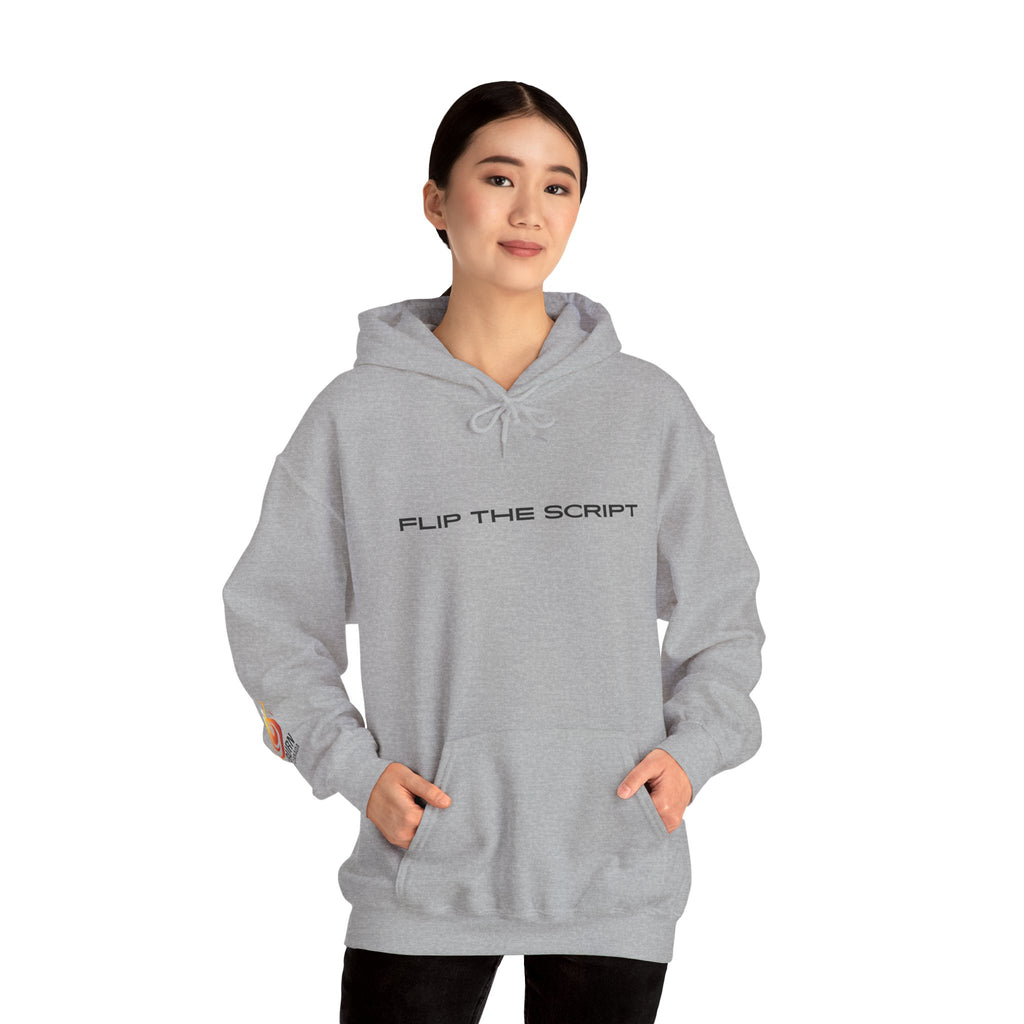 Flip The Script Hoodie — Isaiah 43:18–19 (Light Colours)