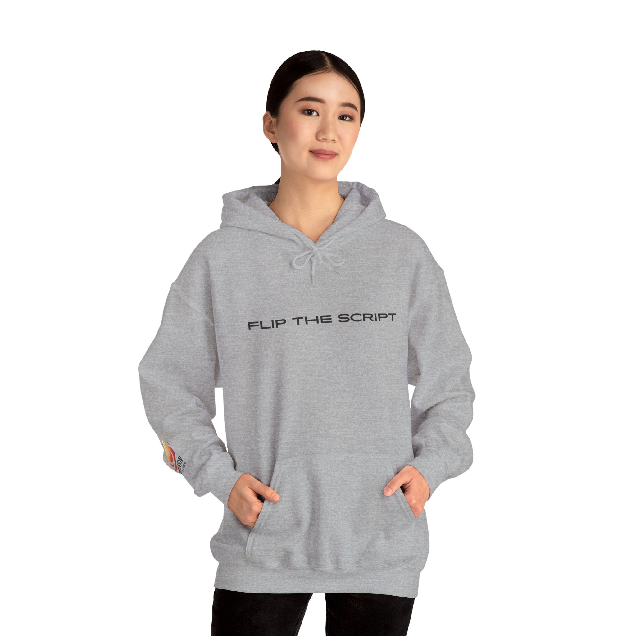 Flip The Script Hoodie — Isaiah 43:18–19 (Light Colours)